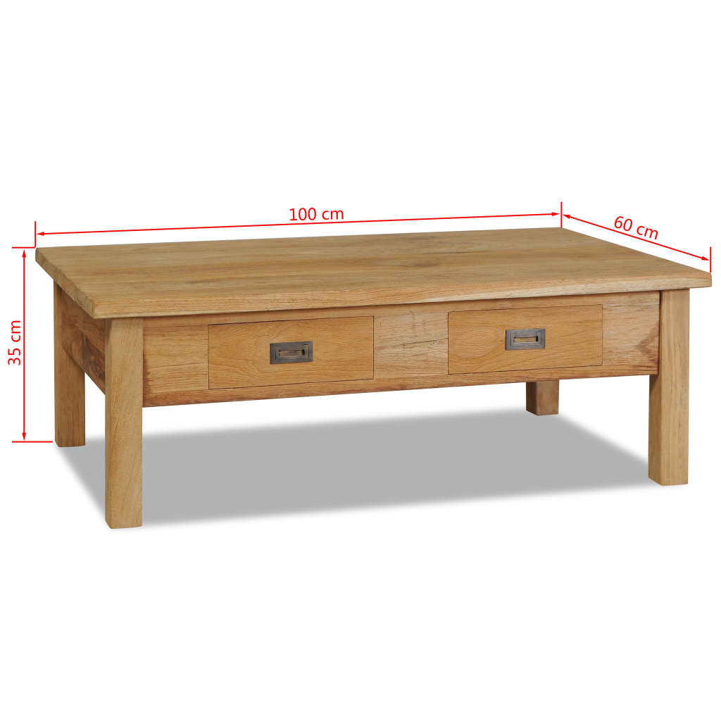 Coffee Table Solid Teak