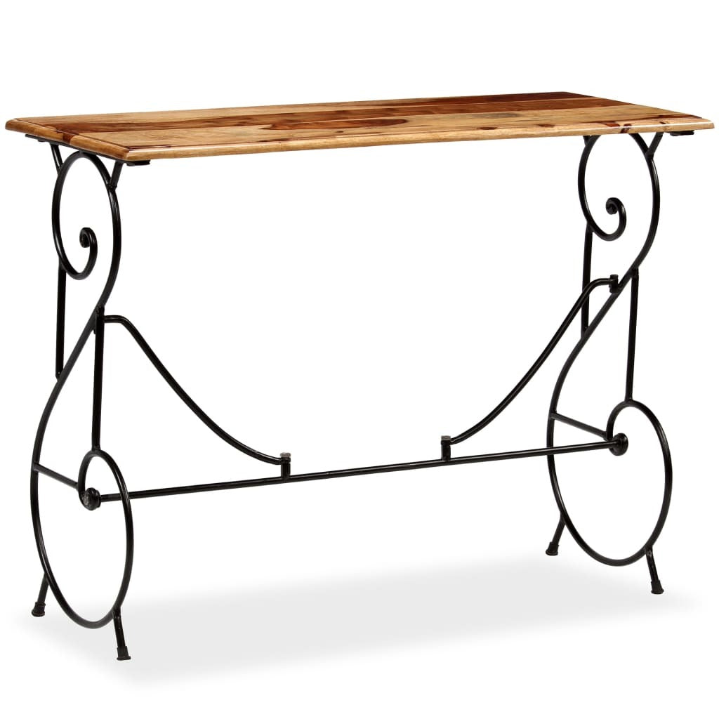 Rustic Farmhouse Solid Rosewood Console Table