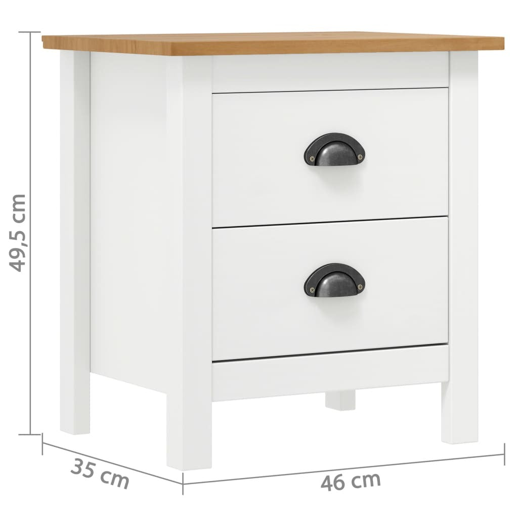 Solid Pine Bedside Cabinet Nightstands
