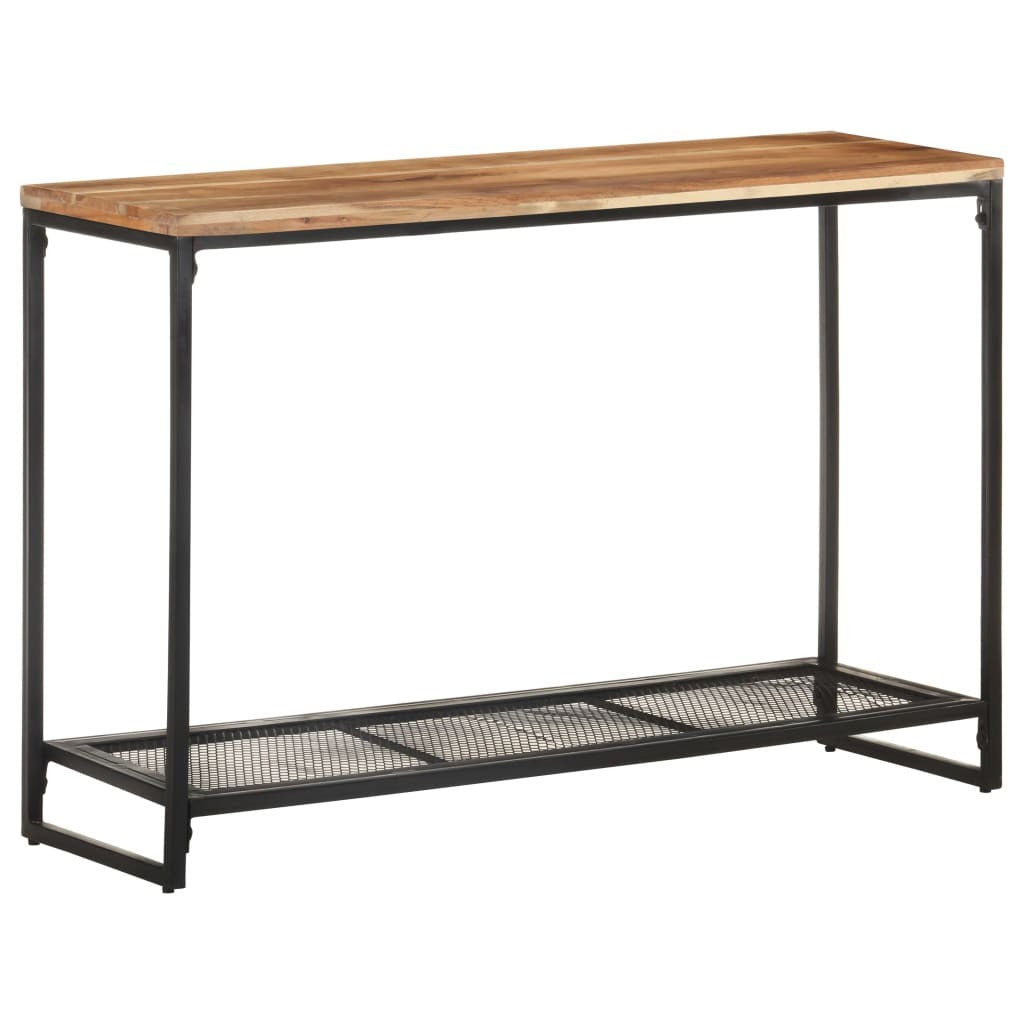 Console Table Solid Acacia Wood