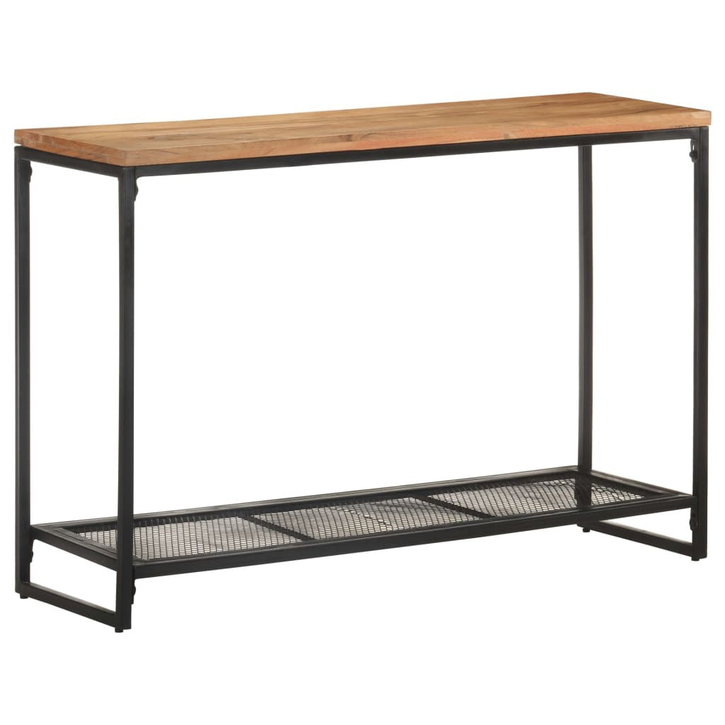 Console Table Solid Acacia Wood
