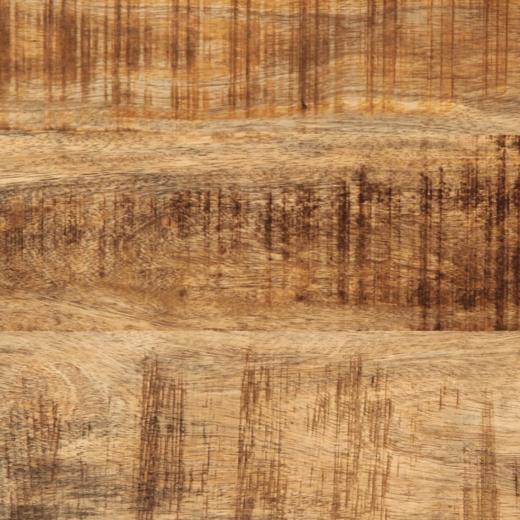 Storage Box Solid Rough Wood Mango