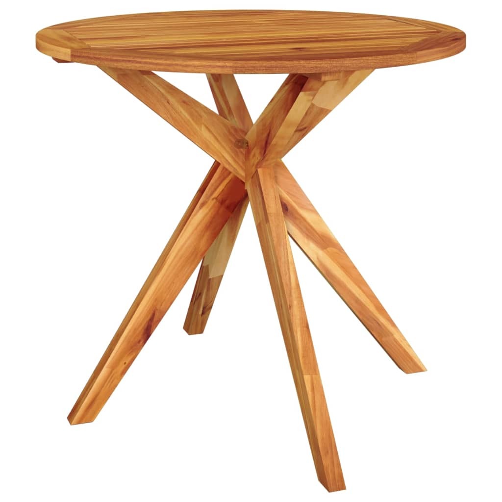 Patio Table Solid Wood Acacia