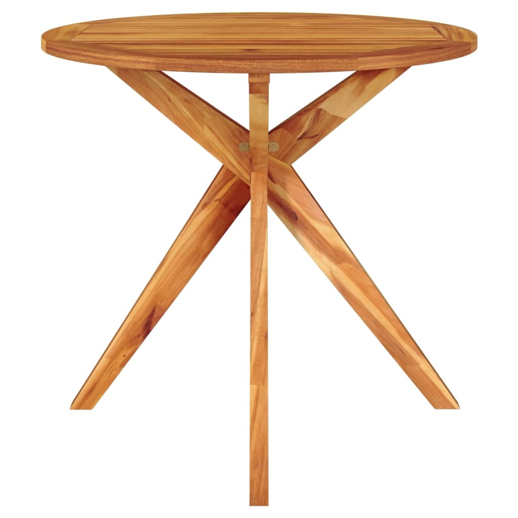 Patio Table Solid Wood Acacia