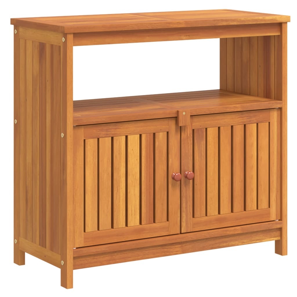 Patio Console Table Solid Wood Acacia