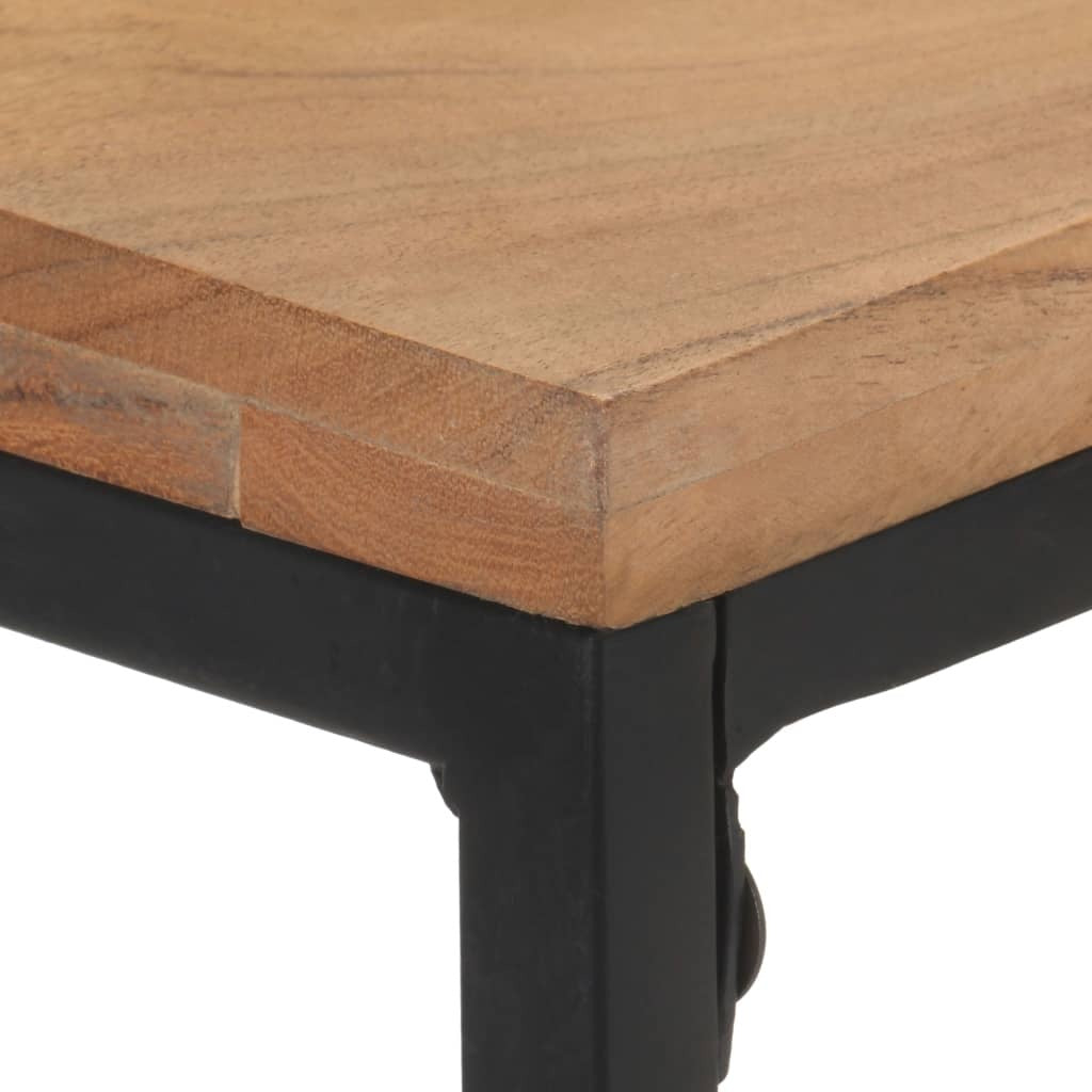 Console Table Solid Acacia Wood