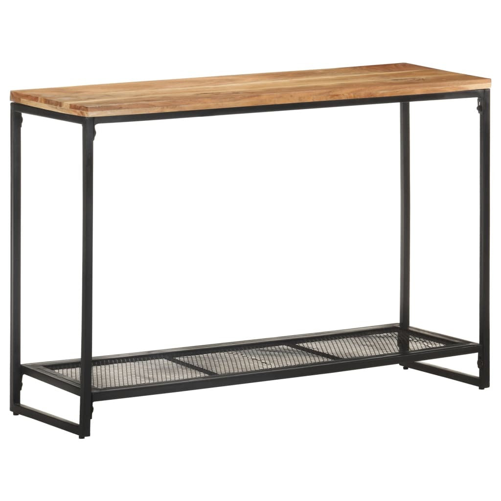 Console Table Solid Acacia Wood