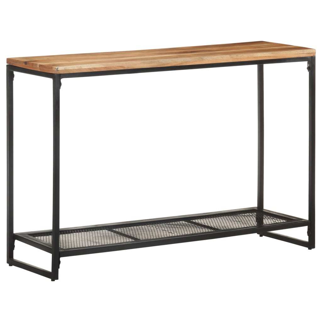 Console Table Solid Acacia Wood