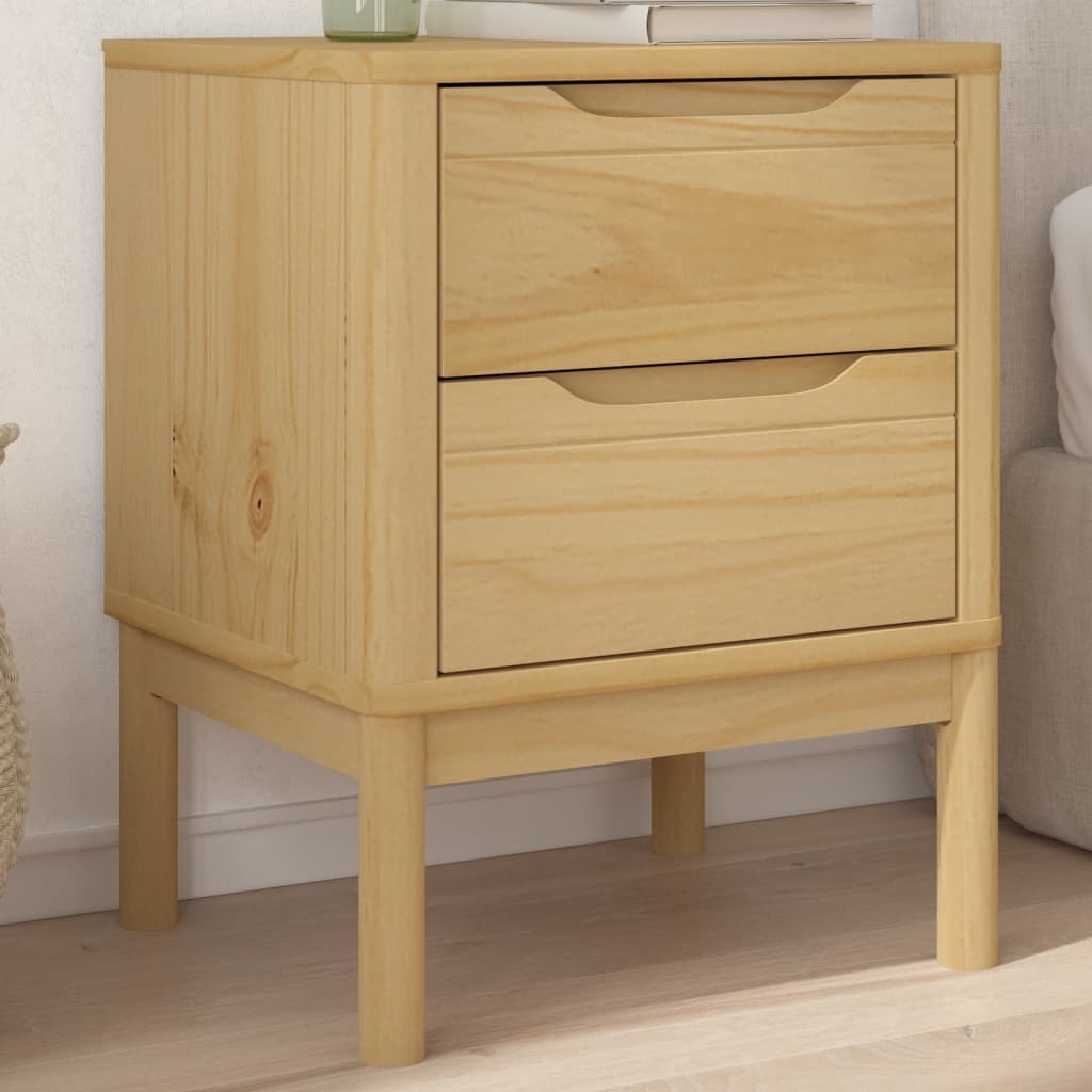 Solid Pine Bedside Cabinet Nightstand