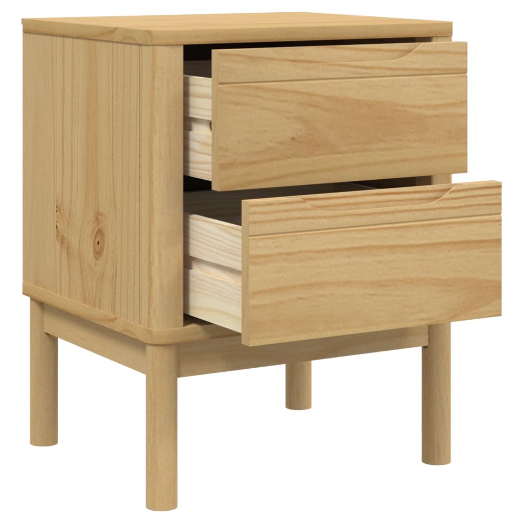 Solid Pine Bedside Cabinet Nightstand