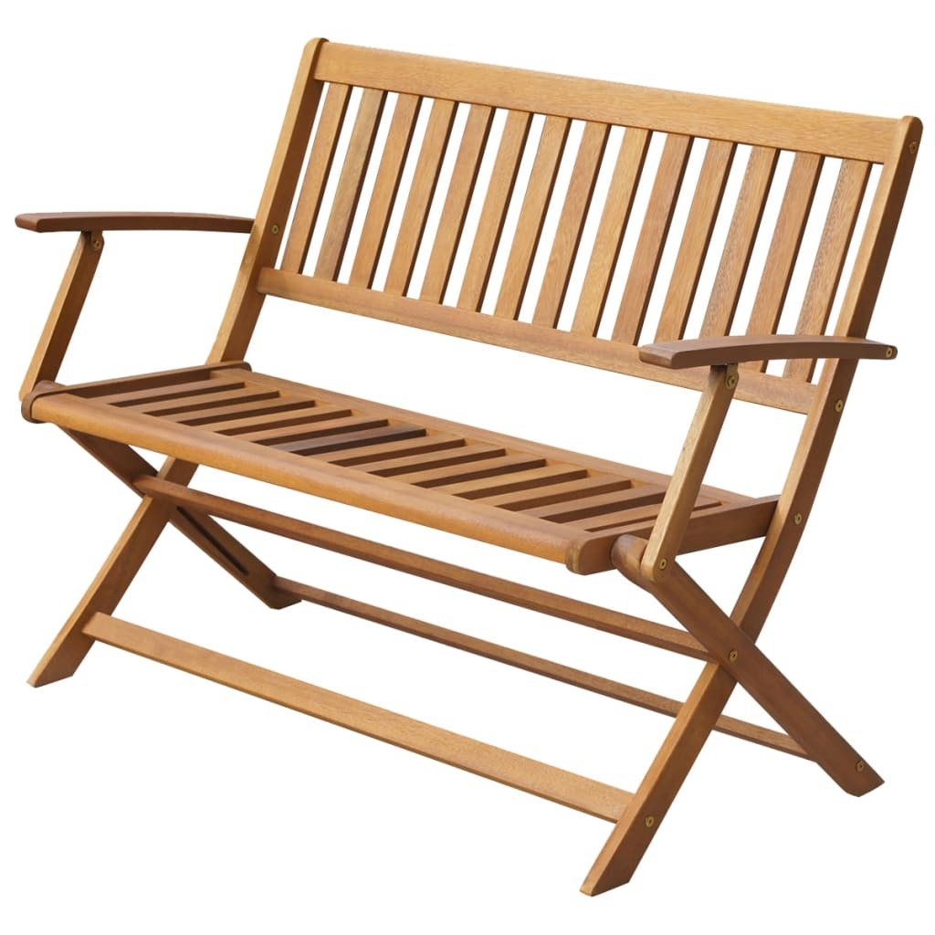 Patio Bench Solid Acacia Wood