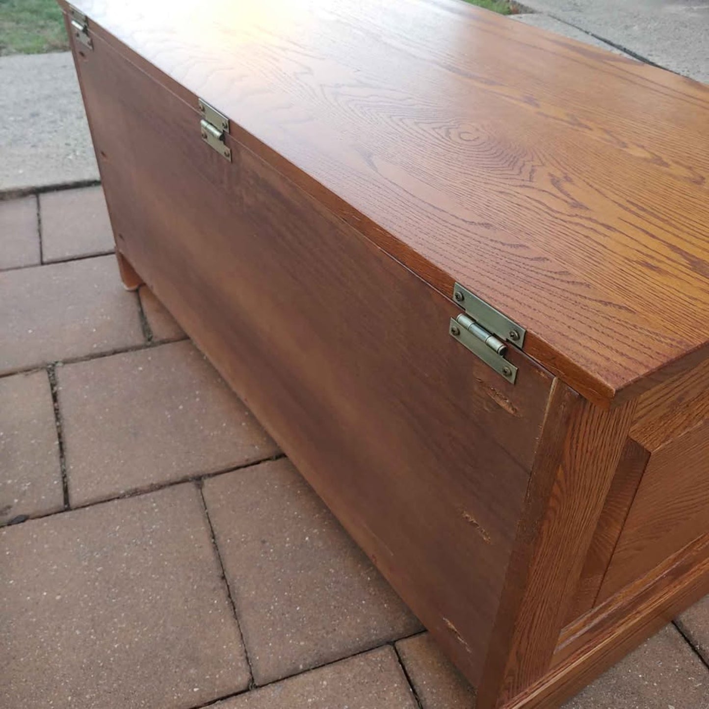 Solid Oak Storage Chest