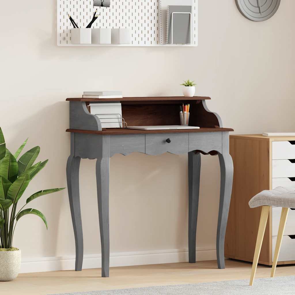 Writing Desk Solid Mahogany Wood