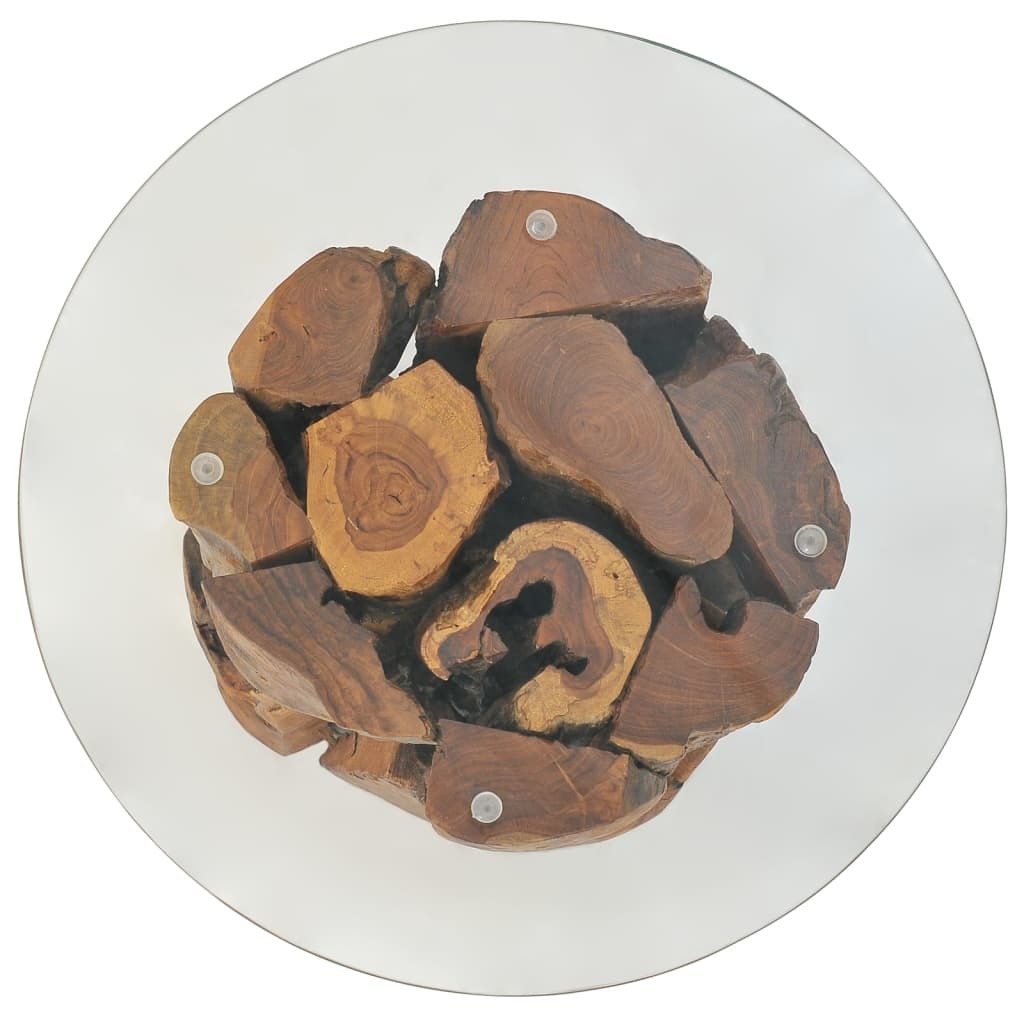 Coffee Table Solid Teak Driftwood