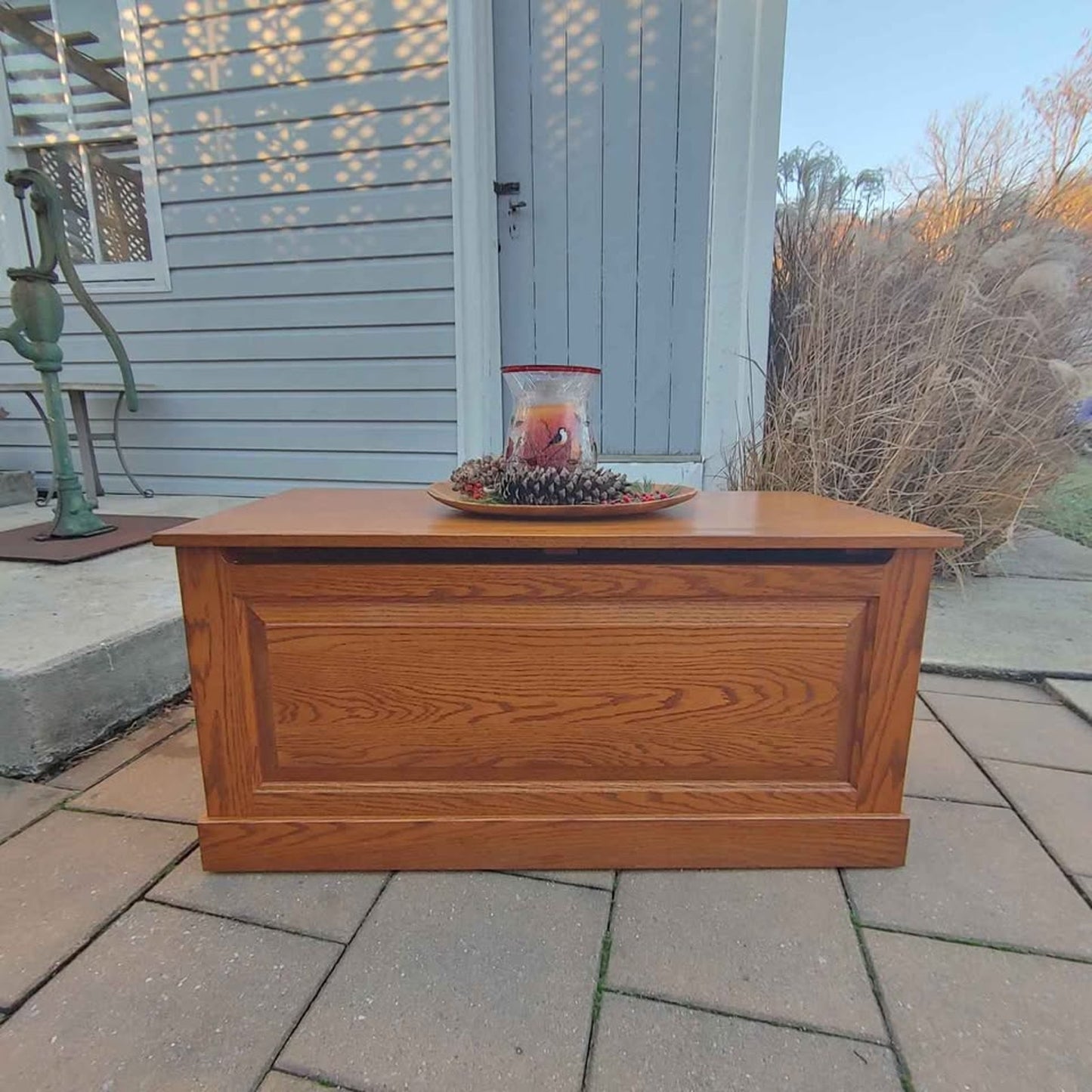 Solid Oak Storage Chest