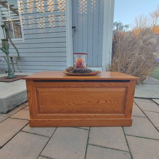 Solid Oak Storage Chest