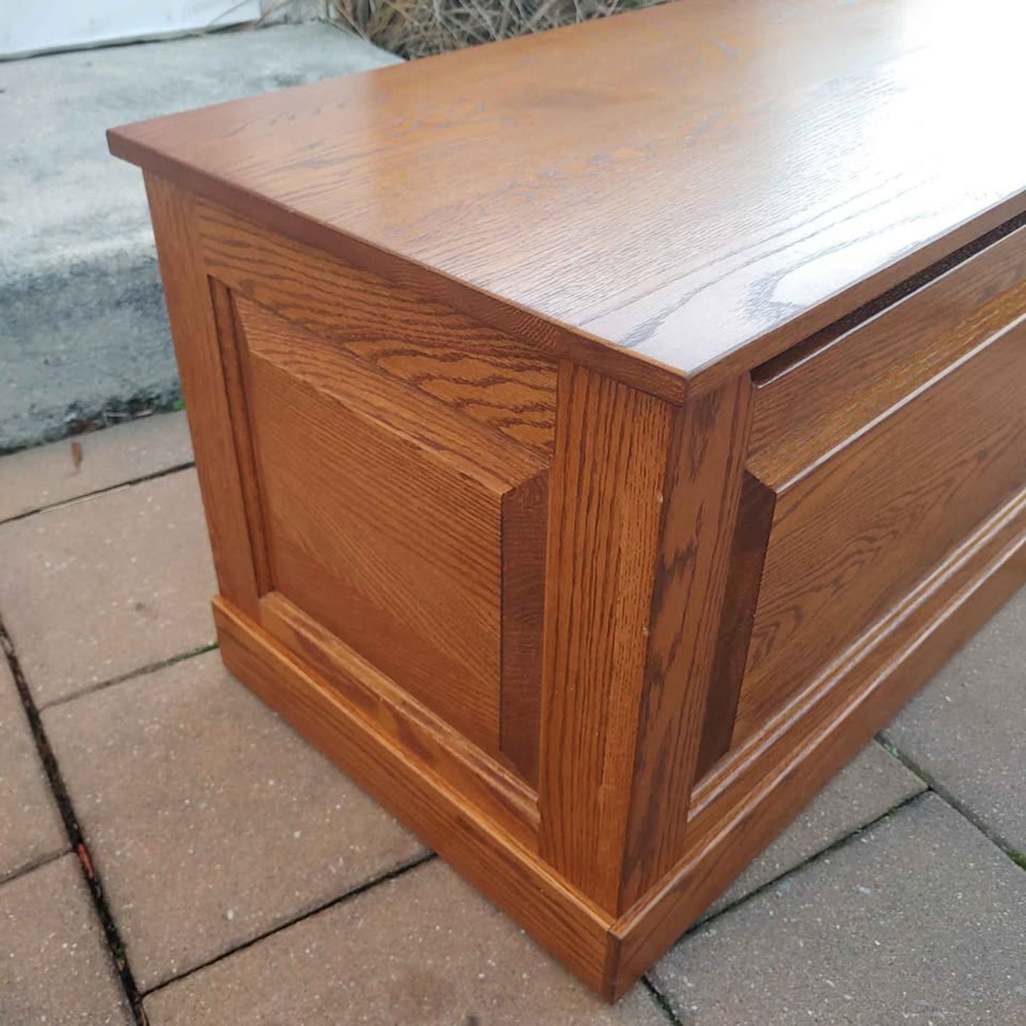 Solid Oak Storage Chest