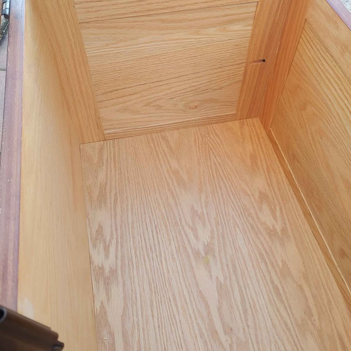 Solid Oak Storage Chest