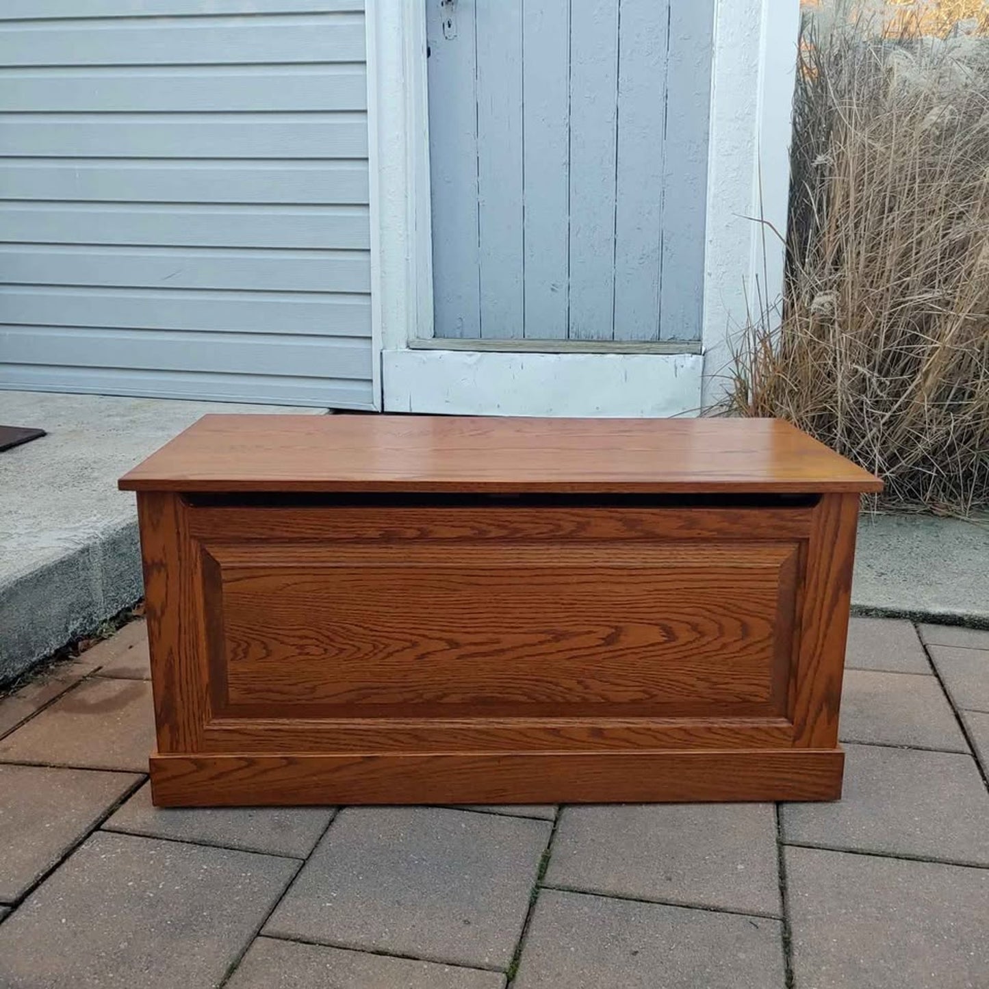 Solid Oak Storage Chest