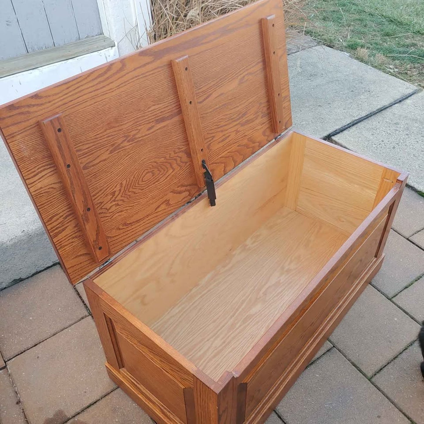 Solid Oak Storage Chest