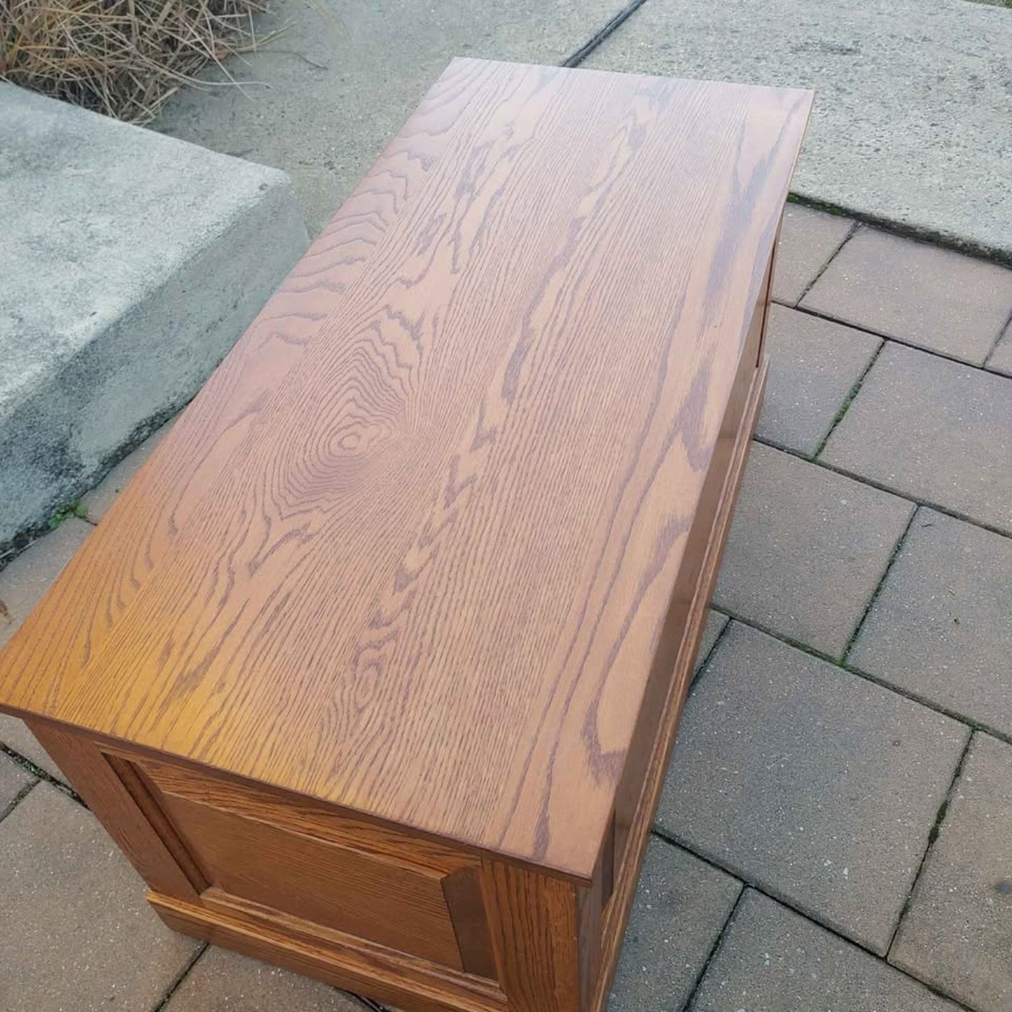Solid Oak Storage Chest