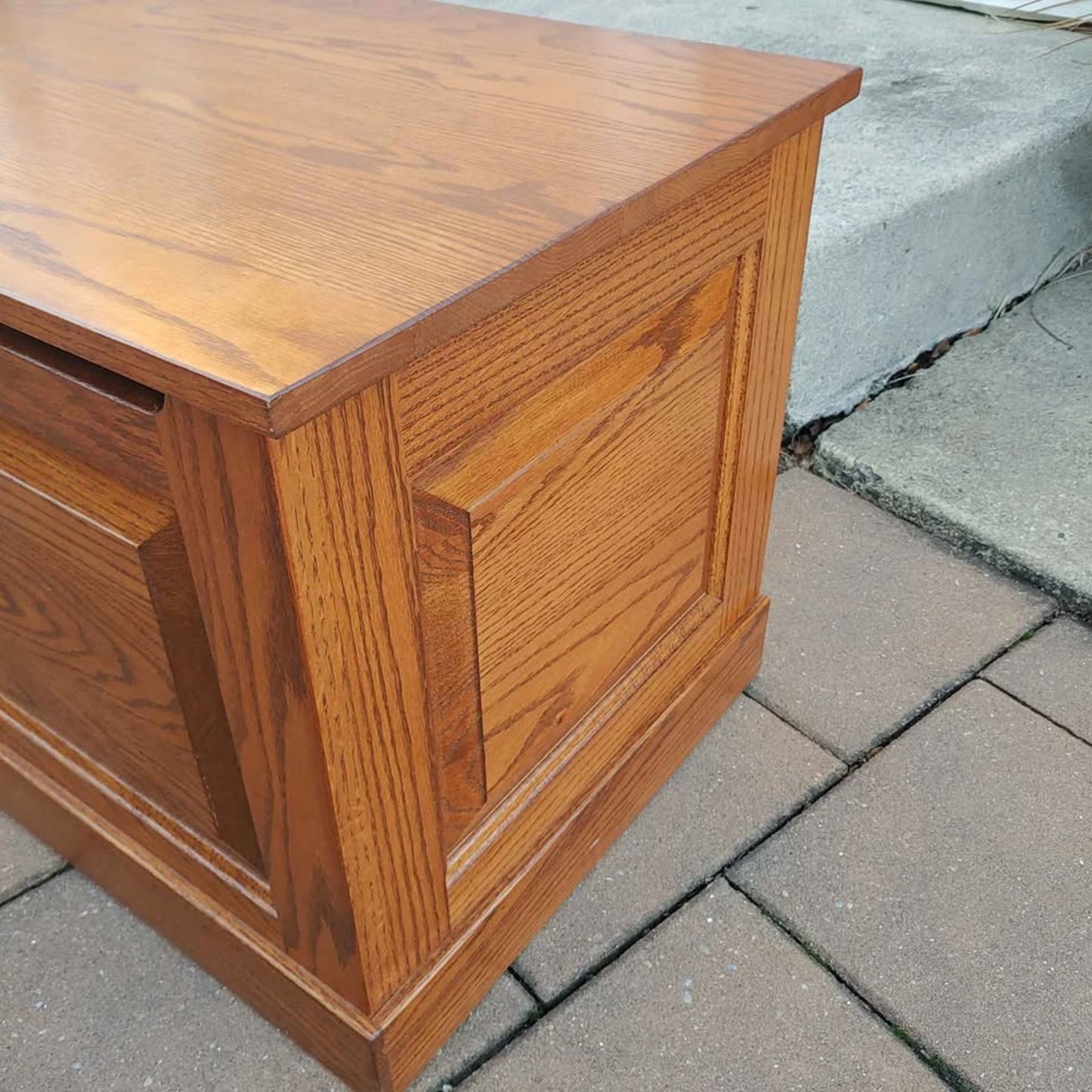 Solid Oak Storage Chest