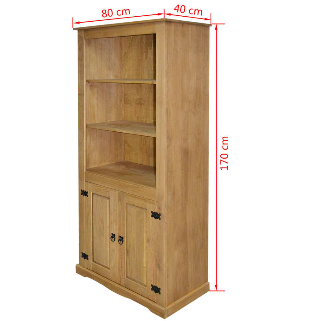 Rustic Pine Cupboard Corona Range Beige